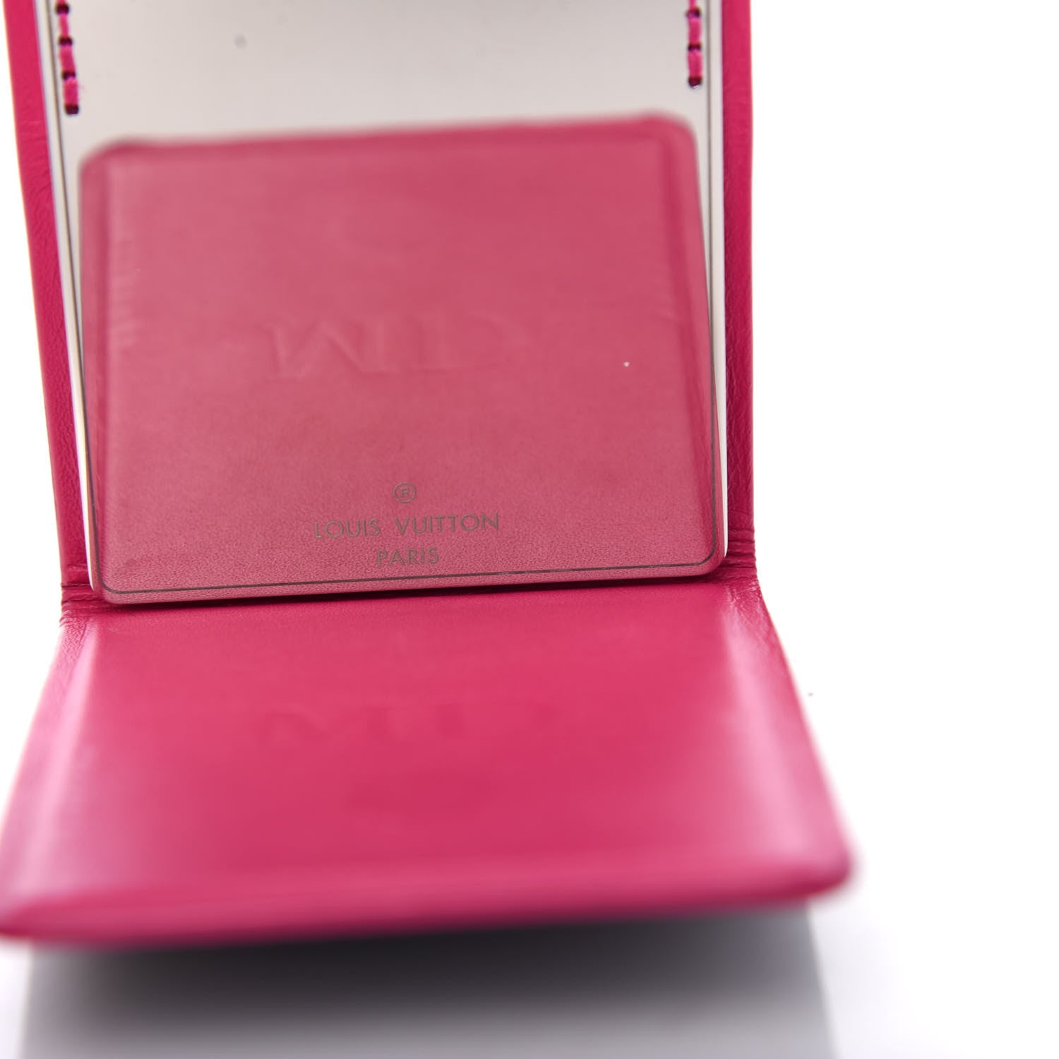 Louis Vuitton Epi Mirror and Case Pouch Black Pink 6 of 7