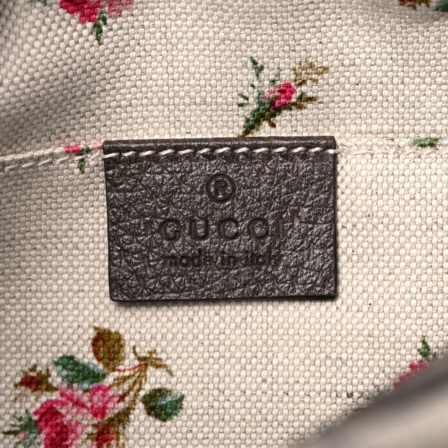 GG Supreme Monogram Web Neo Vintage Shoulder Bag Beige New Acero Crop