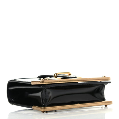 Prada Spazzolato Micro Cahier Bag Black 3 of 7
