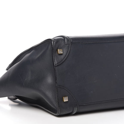 Celine Smooth Calfskin Mini Luggage Navy Blue 6 of 10