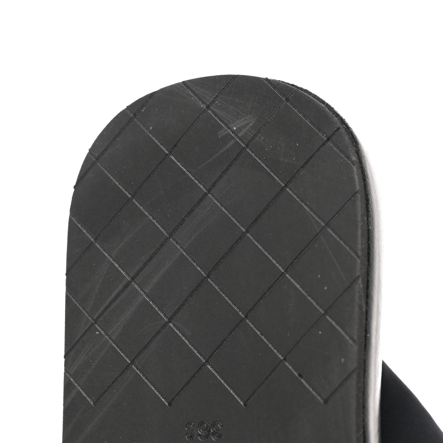 Fabric CC Mules Sandals 36 Black
