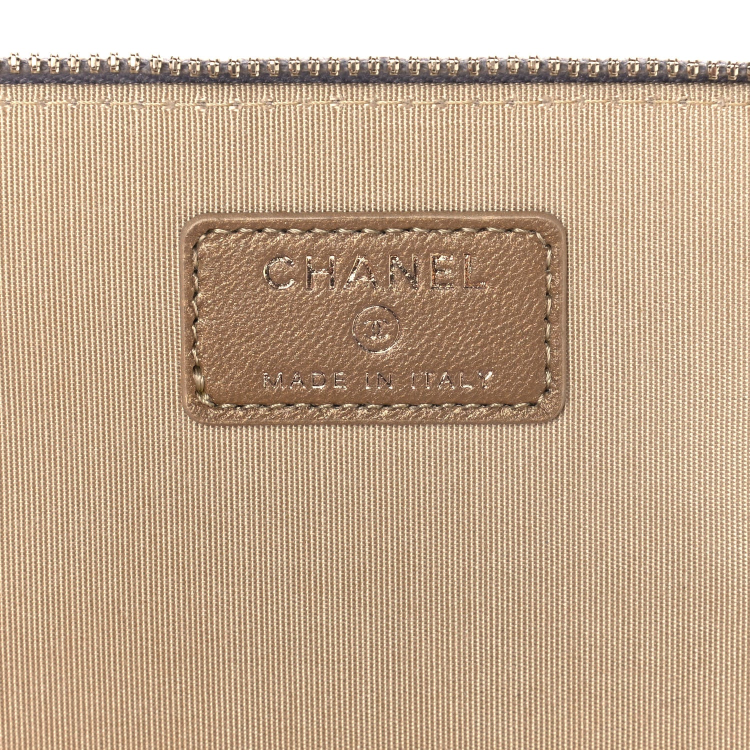 Chanel Lambskin Quilted Small Pearl Crush Vanity Case With Chain Grey 7 of 13