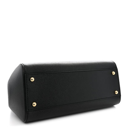 Dolce & Gabbana Dauphine Small Miss Sicily Satchel Black 4 of 10