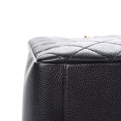 Chanel Caviar Quilted Grand Shopping Tote GST Black 8 of 10