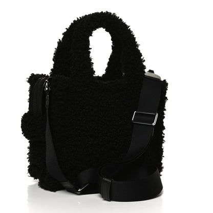Marc Jacobs Polyester Cotton The Teddy Traveler Tote Bag Black 3 of 14