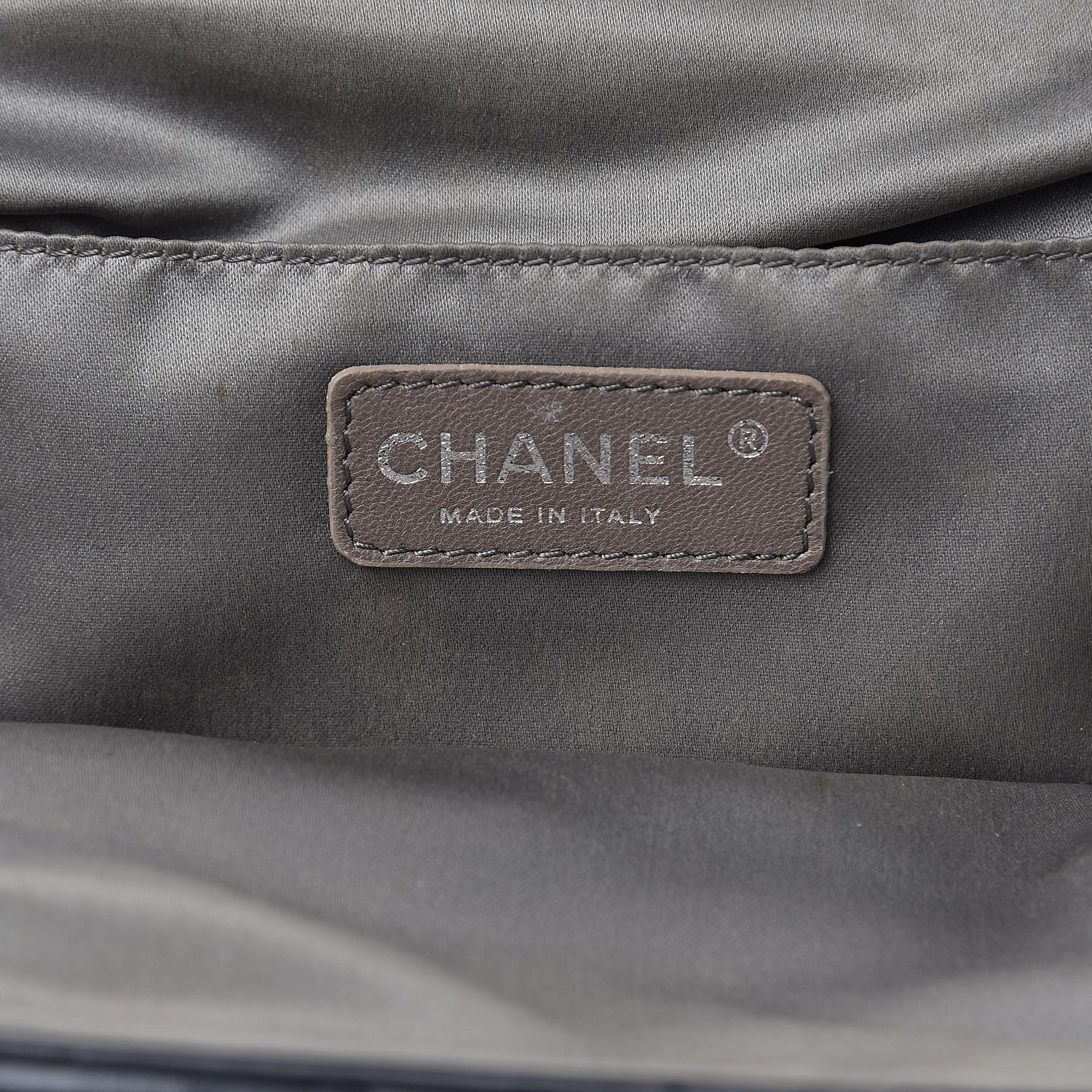 Chanel Lambskin Quilted Sharpei Frame Tote Black 6 of 19