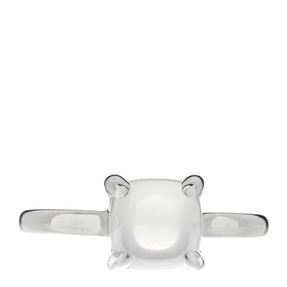 Tiffany Sterling Silver Rose Quartz 7mm Paloma's Sugar Stacks Ring 52 6 1 of 6