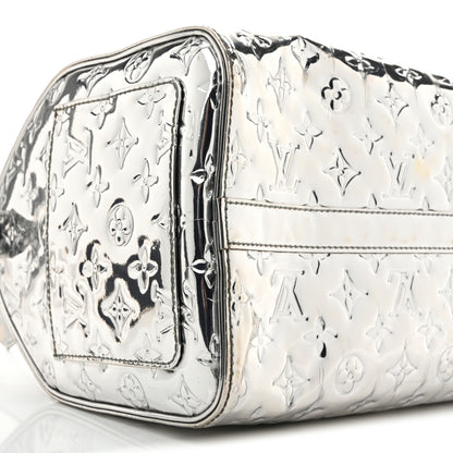 Louis Vuitton Monogram Miroir Speedy 30 Silver 10 of 16