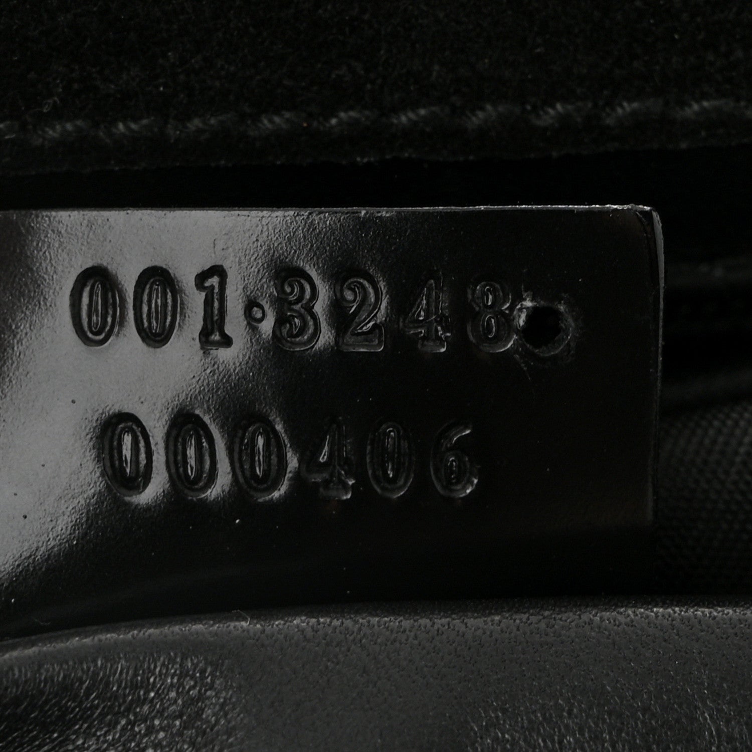 Gucci Patent Web Shoulder Bag Black 7 of 10