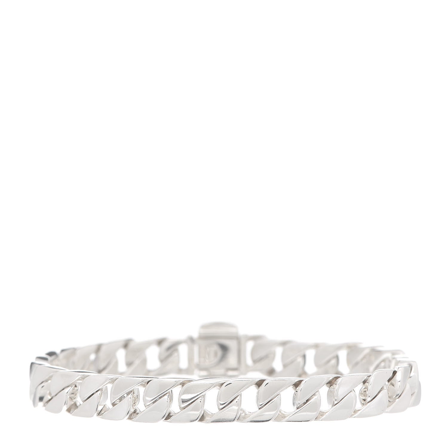 Tiffany Sterling Silver Curb Link Bracelet 1 of 7