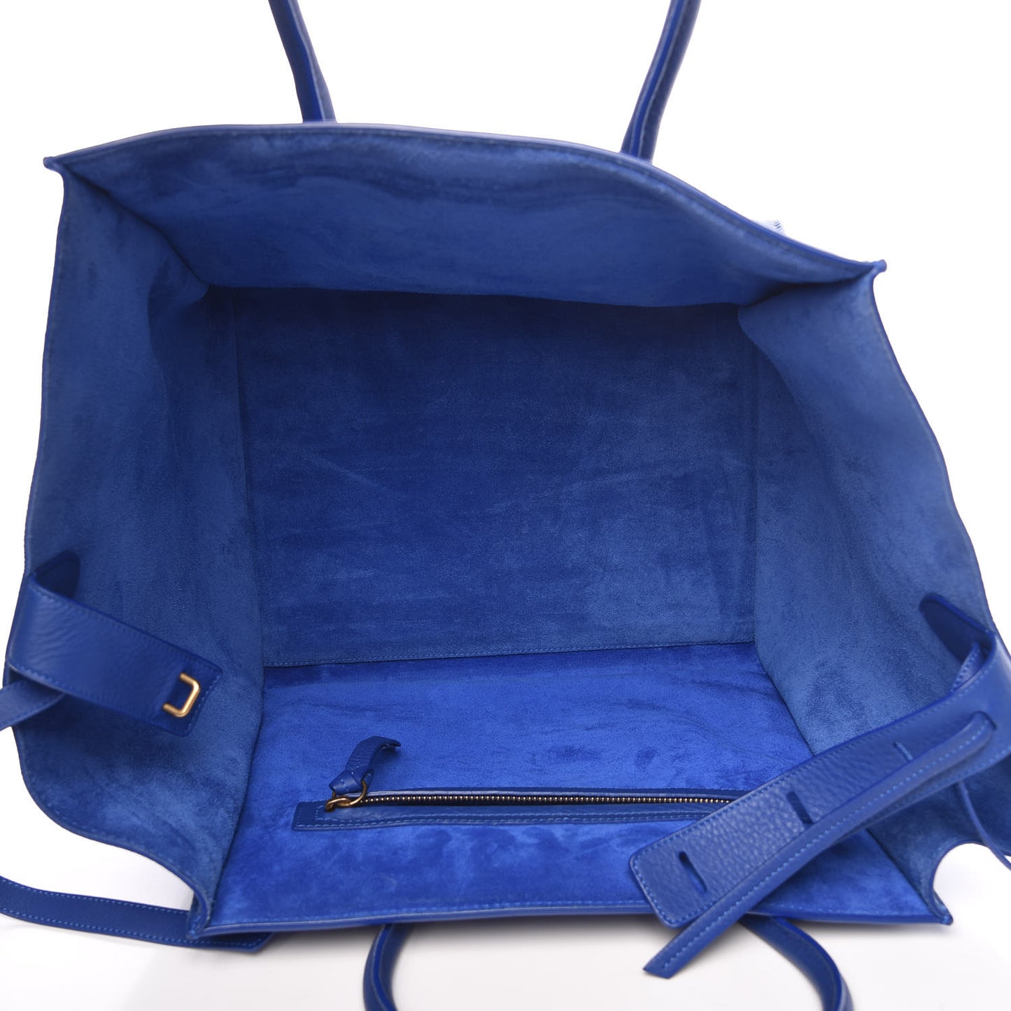 Supple Calfskin Medium Phantom Luggage Royal Blue