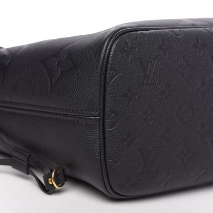 Louis Vuitton Empreinte Monogram Giant Neverfull MM Black 6 of 8
