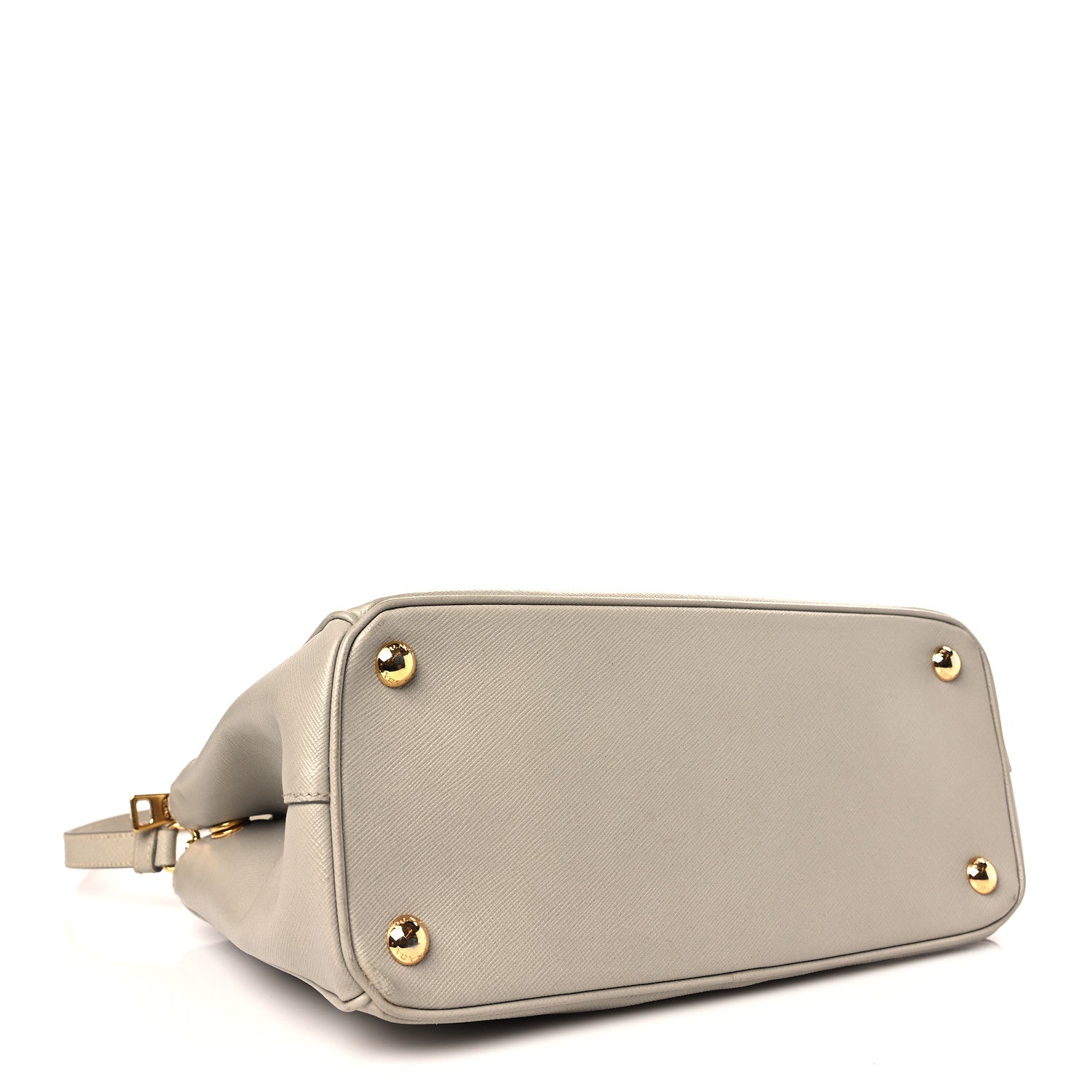 Prada Saffiano Small Galleria Double Zip Tote Pomice 4 of 12