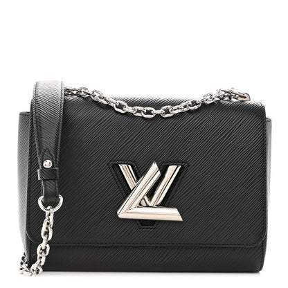 Louis Vuitton Epi Twist Shoulder Bag MM Black 1 of 9