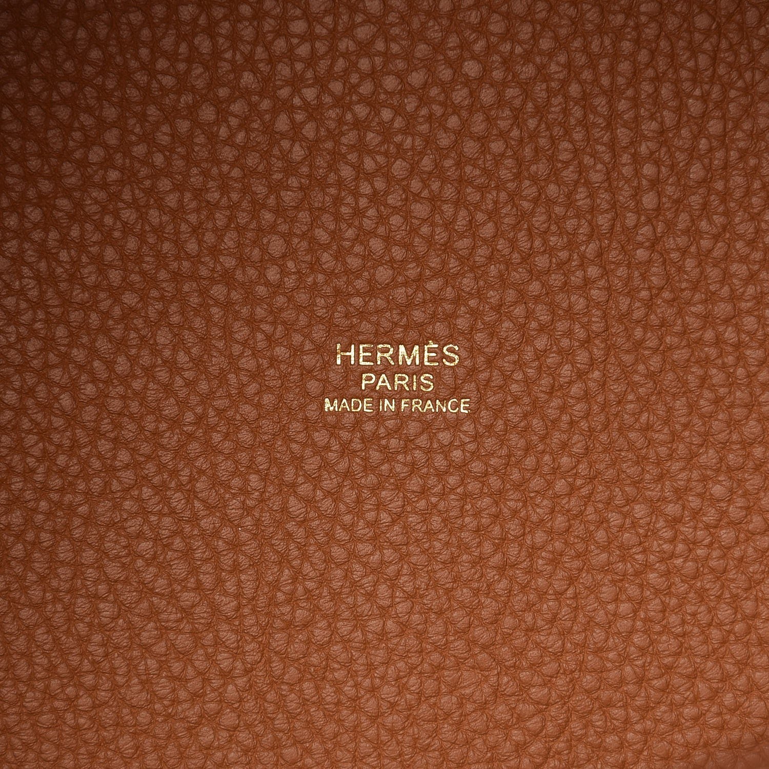 Hermes Taurillon Clemence Picotin Lock 22 MM Gold 6 of 8