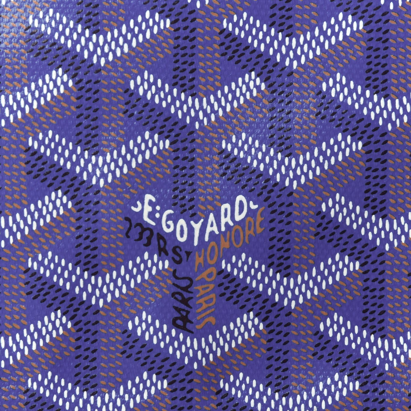 Goyardine Sainte Marie Soft Clutch Blue