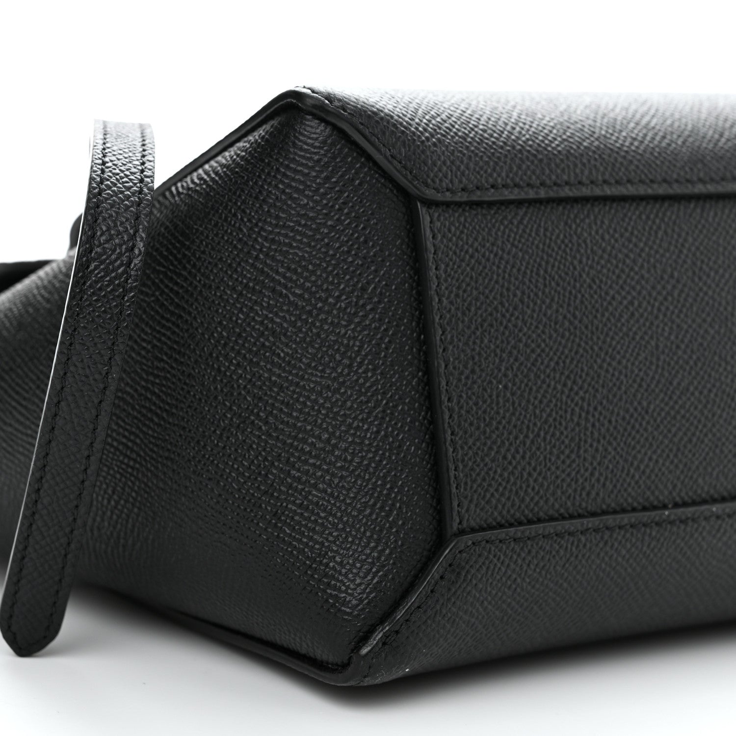 Celine Grained Calfskin Nano Belt Bag Black 9 of 12