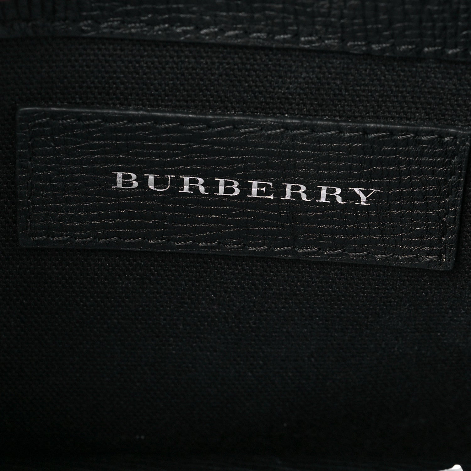 Burberry Derby Calfskin Vintage Check Small Macken Crossbody Bag Black 6 of 9