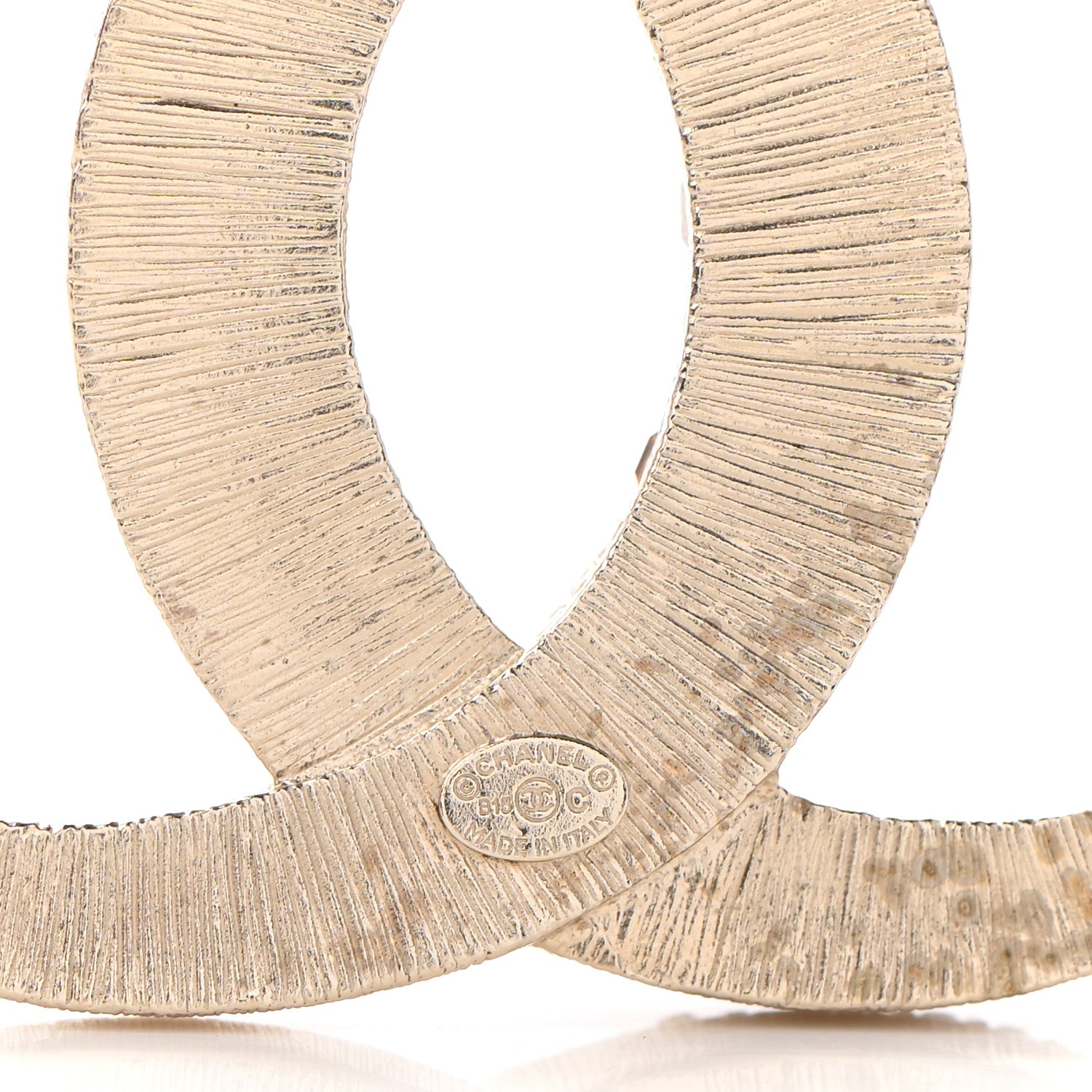 Chanel Baguette Crystal Dubai CC Brooch Gold 5 of 7