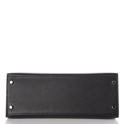 Hermes Epsom Kelly Sellier 28 Black 7 of 36