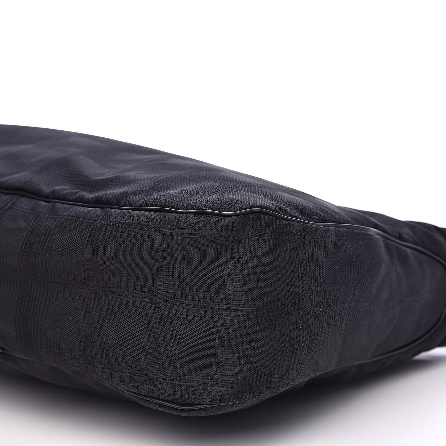 Nylon Travel Hobo Black