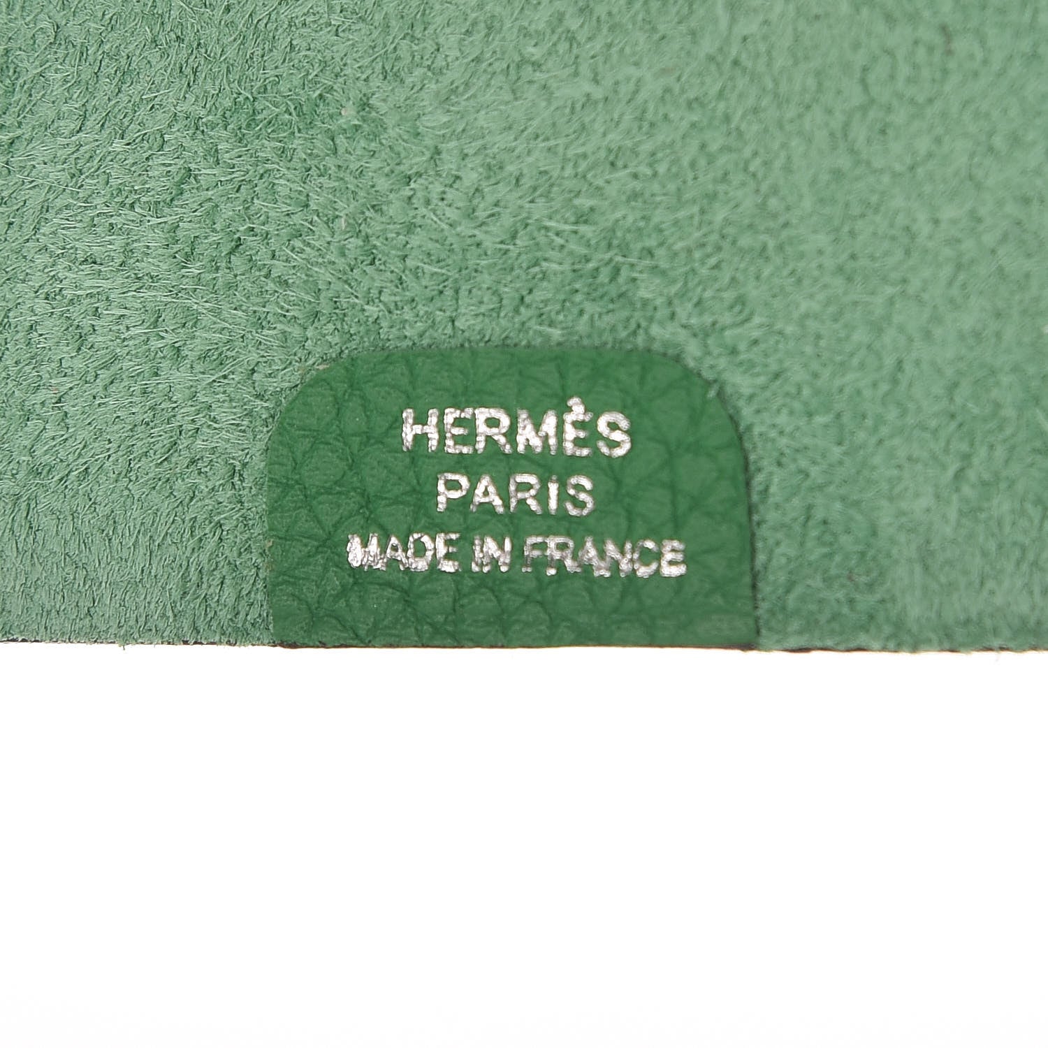 Hermes Taurillon Clemence Ulysse Mini Notebook Bambou 6 of 8