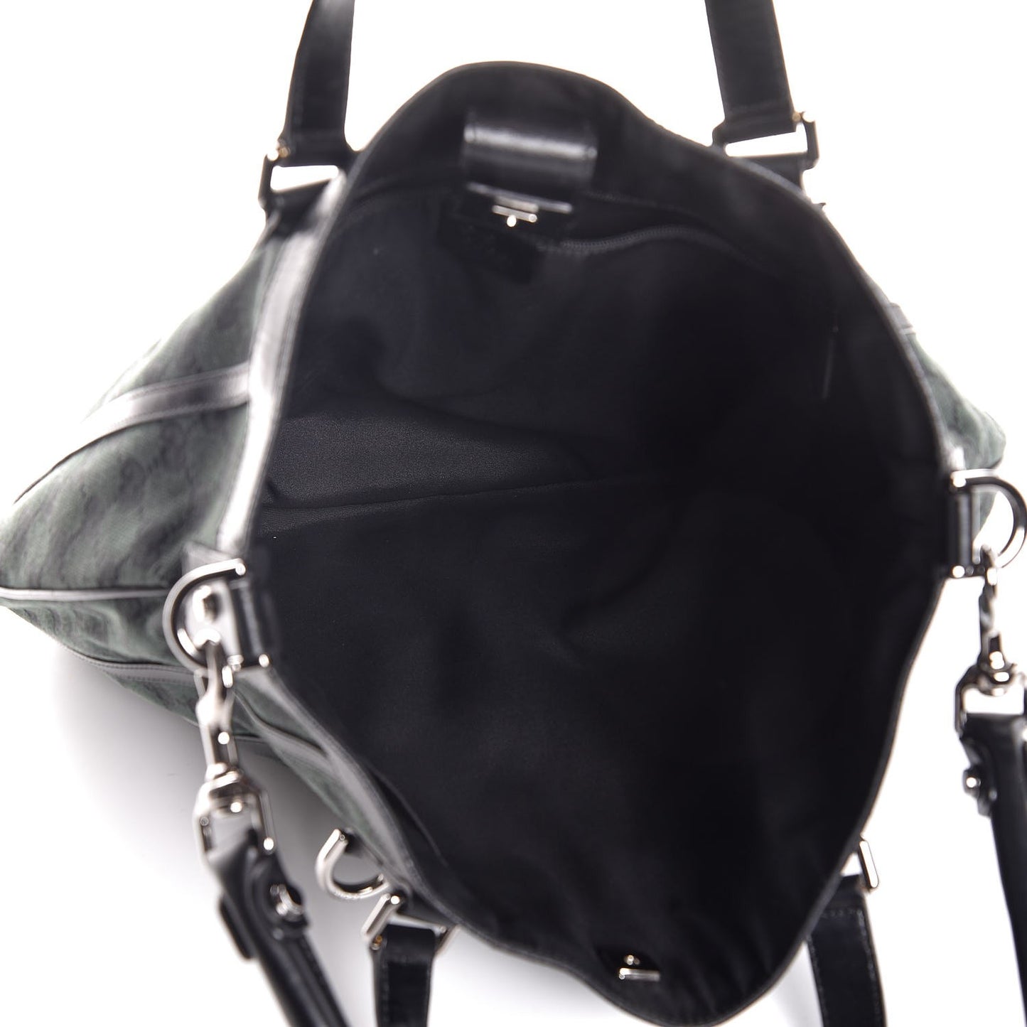 Monogram Medium Abbey Convertible Tote Dark Green