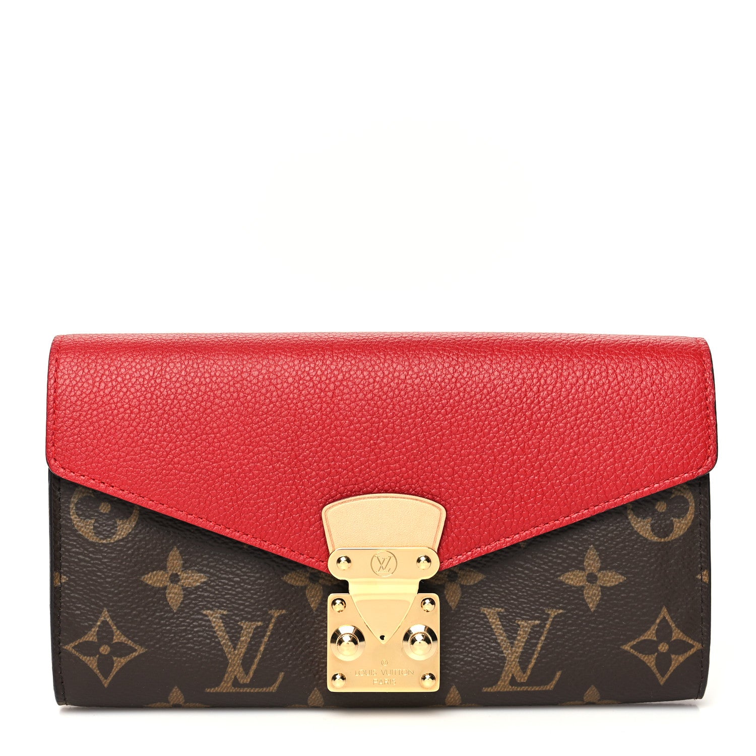 Louis Vuitton Monogram Pallas Wallet Cherry 1 of 10
