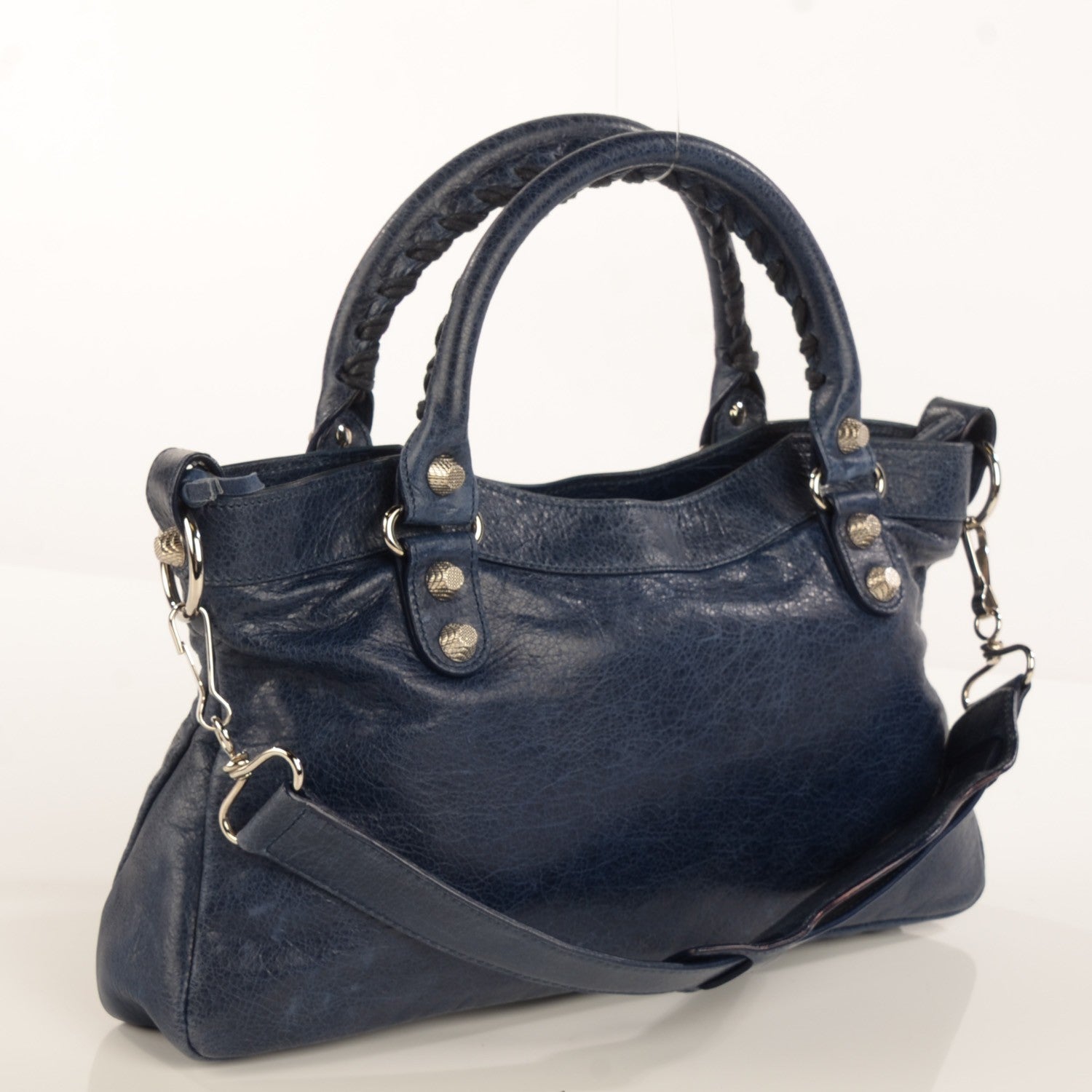 Balenciaga Agneau Giant 12 Silver Hardware First Bleu Roi 3 of 11