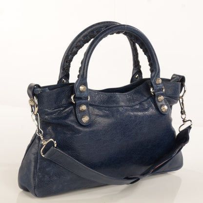Balenciaga Agneau Giant 12 Silver Hardware First Bleu Roi 3 of 11