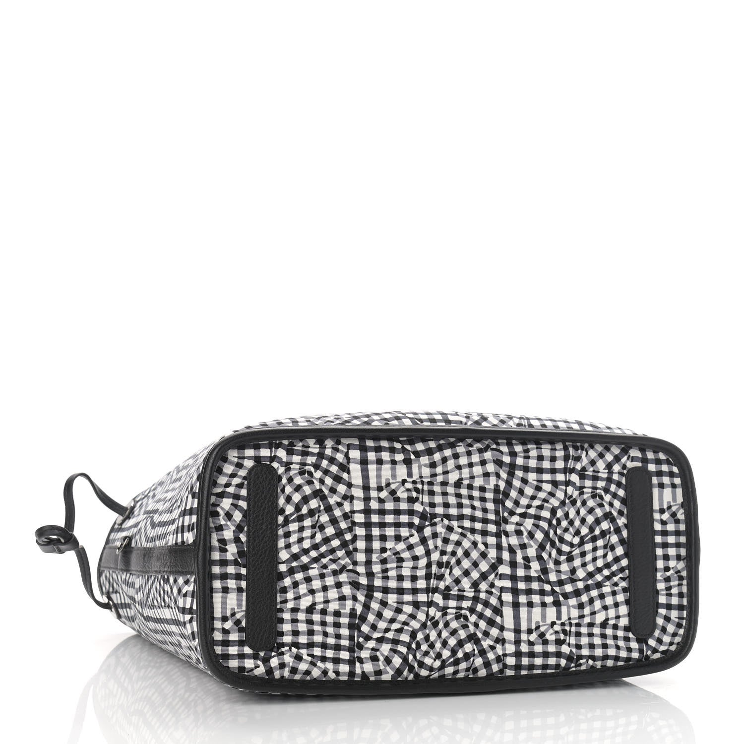 MCM Visetos Medium Liz Reversible Shopper Tote Black 8 of 15