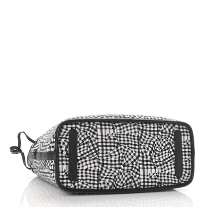 MCM Visetos Medium Liz Reversible Shopper Tote Black 8 of 15