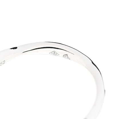 Chanel Platinum Camelia Wedding Band Ring 52 6 6 of 6