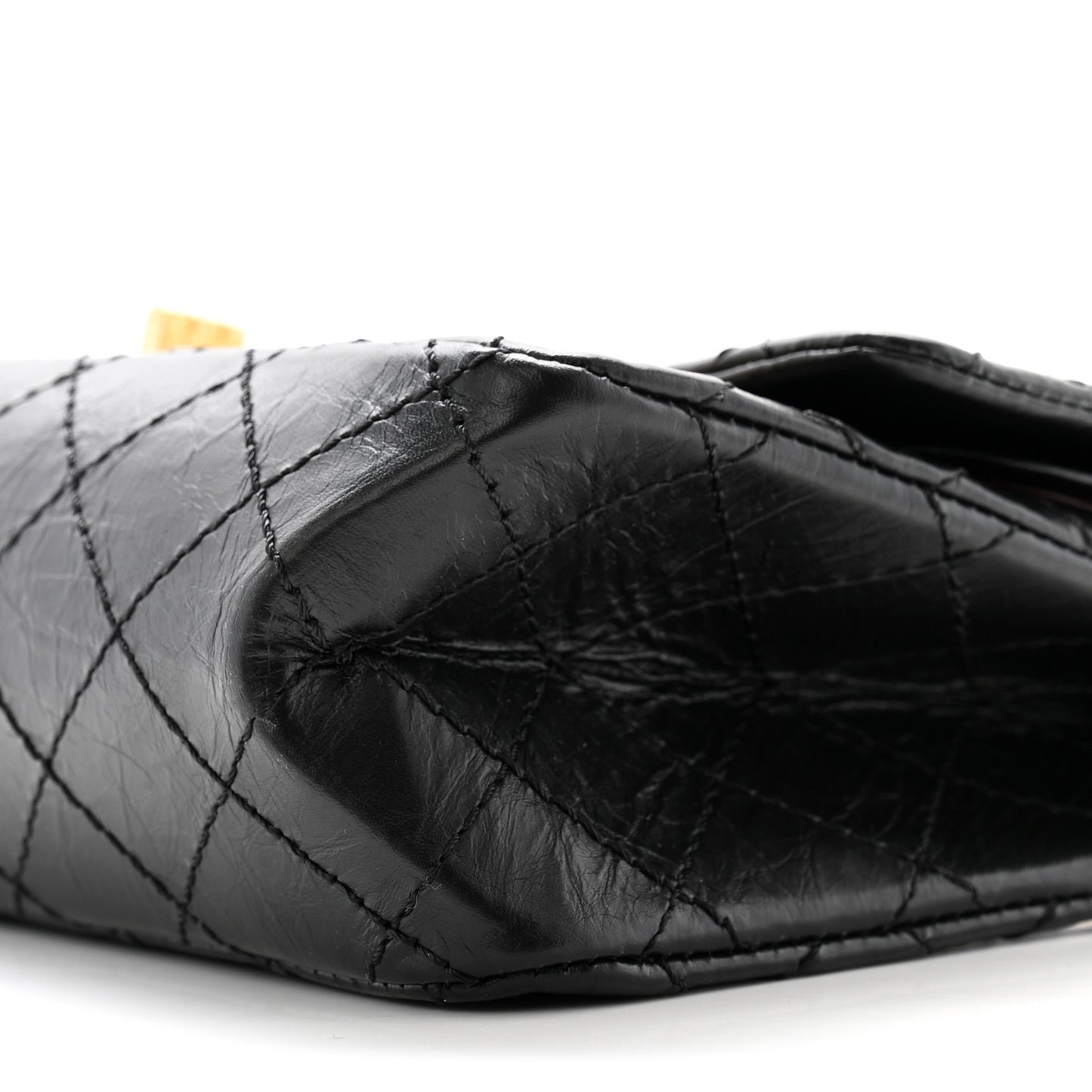 Aged Calfskin Lucky Charms 2.55 Reissue 225 Flap Black
