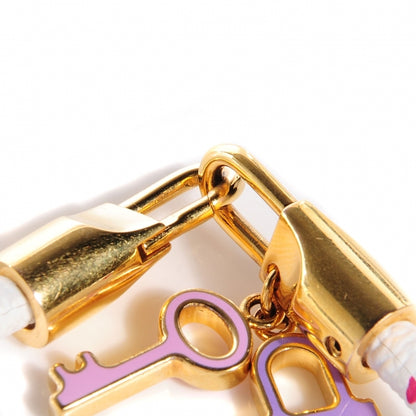 Louis Vuitton Monogram Multicolor Luck It Bracelet 17 White 10 of 13