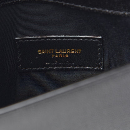 Saint Laurent Grain De Poudre Uptown Pouch Black 6 of 8