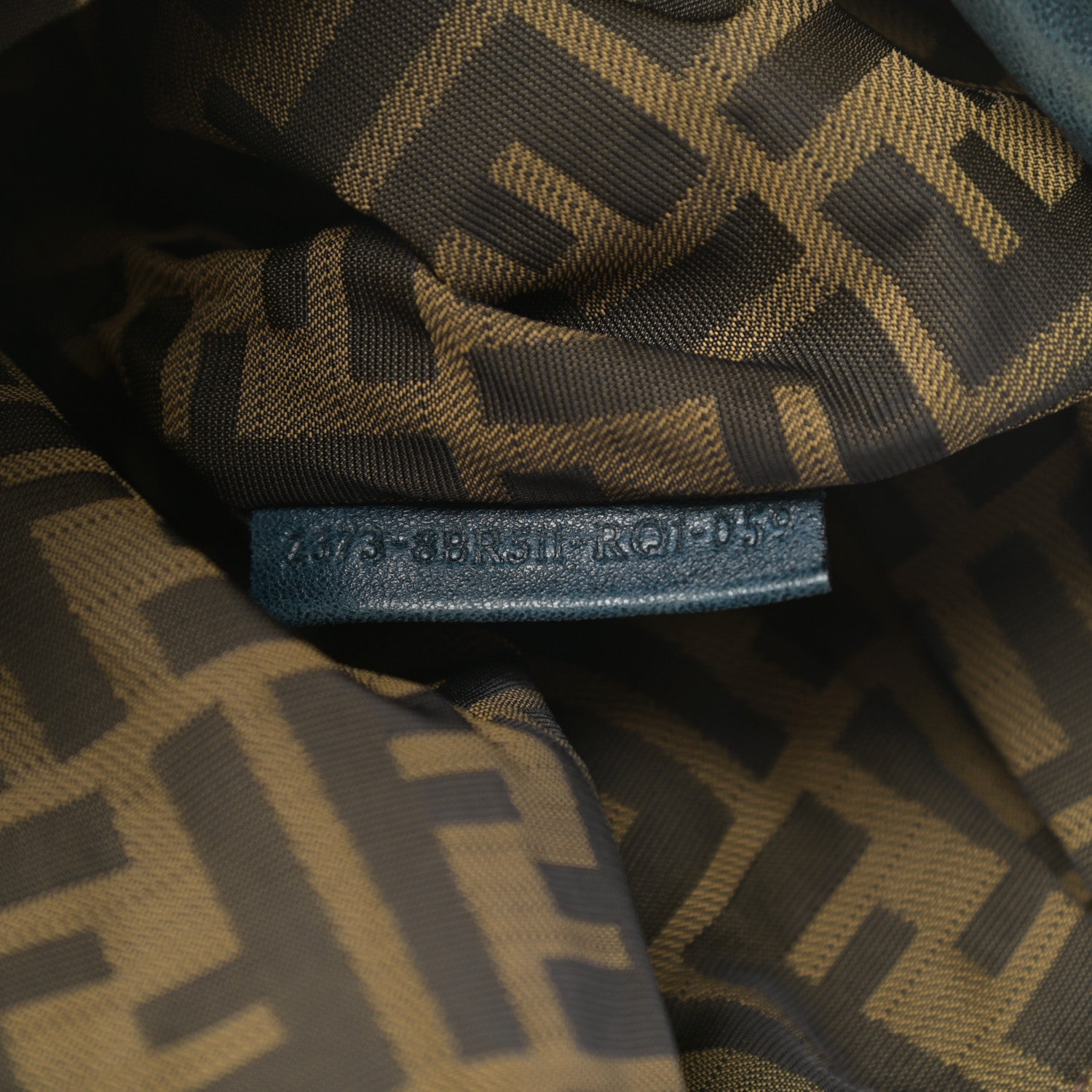 Fendi Nappa Nuvolata Spy Petrolio 7 of 11