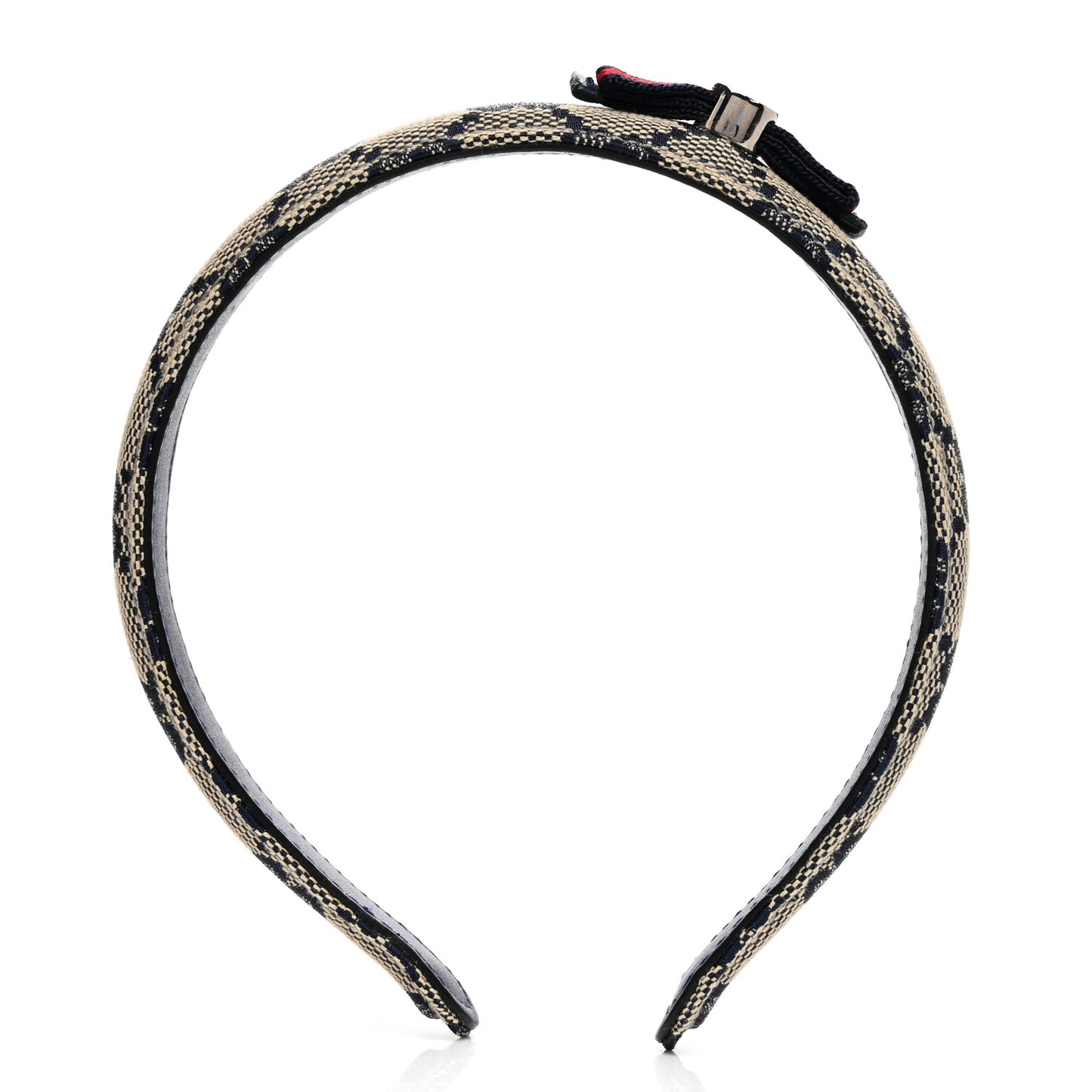 Monogram Web Interlocking G Headband Blue