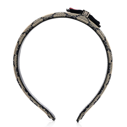 Gucci Monogram Web Interlocking G Headband Blue 2 of 4