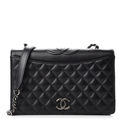 Chanel Calfskin Quilted Small Ballerine Flap Black 1 of 12