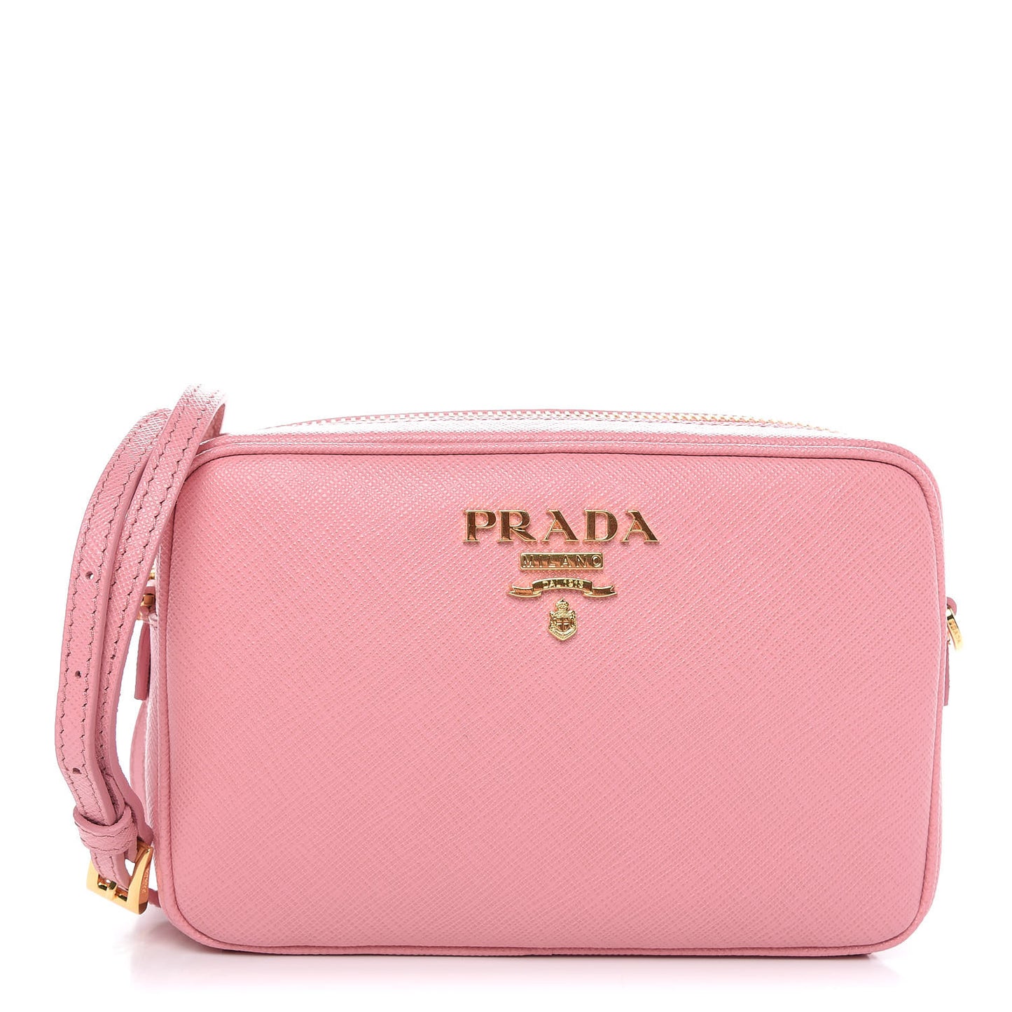 Saffiano Mini Camera Crossbody Petalo
