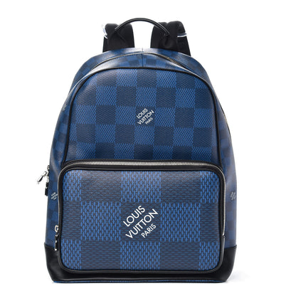 Louis Vuitton Damier Graphite 3D Campus Backpack Navy 1 of 8