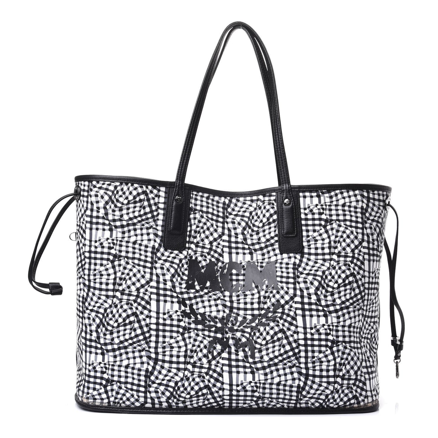 Visetos Large Liz Reversible Shopper Tote Black