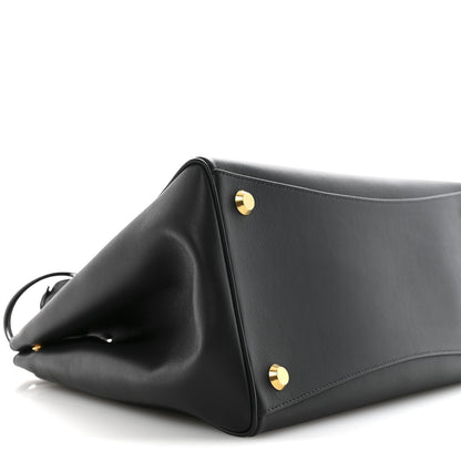 Balenciaga Smooth Calfskin Hampton Carry All Bag Black 9 of 10
