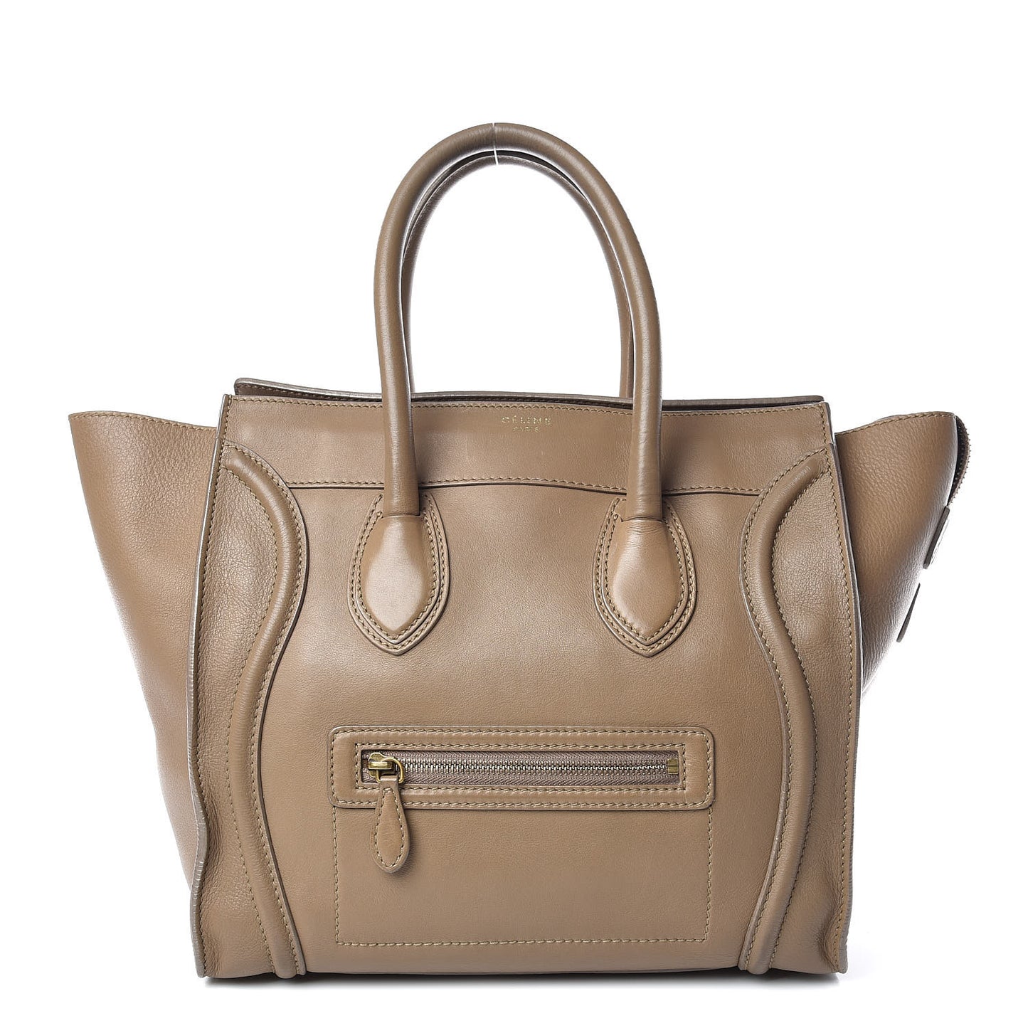 Smooth Calfskin Mini Luggage Dune
