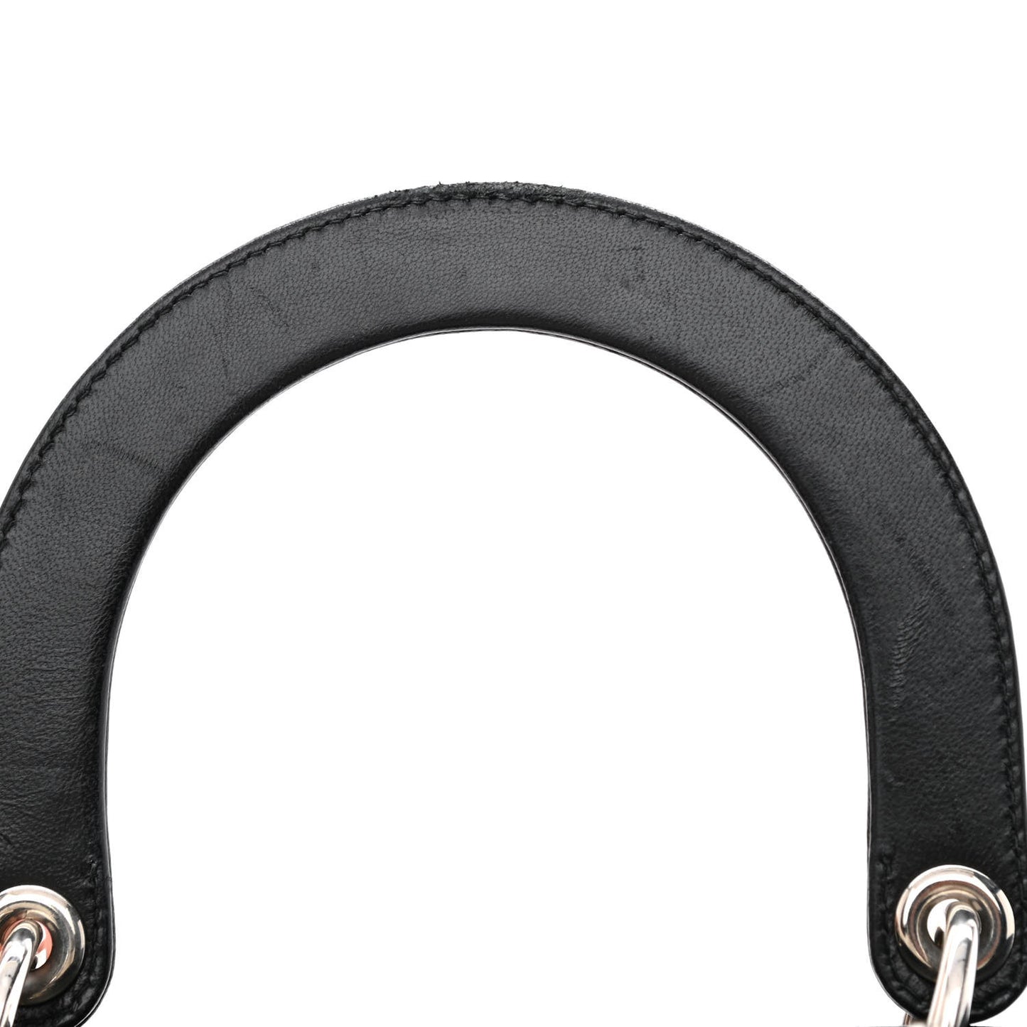 Lambskin Cannage Large Lady Dior Black