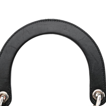 Christian Dior Lambskin Cannage Large Lady Dior Black 12 of 15