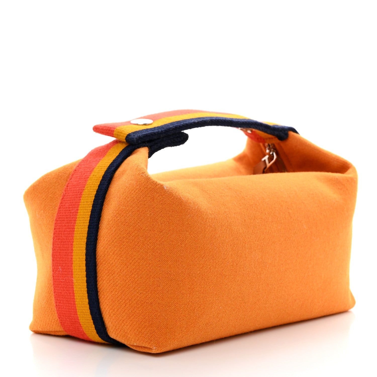 Hermes Canvas Small Bride-A-Brac Pouch Ochre 3 of 8