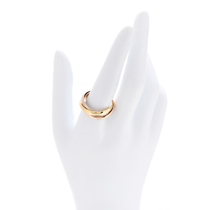 Cartier 18K Pink Yellow White Gold Classic Trinity Ring 62 10 2 of 4
