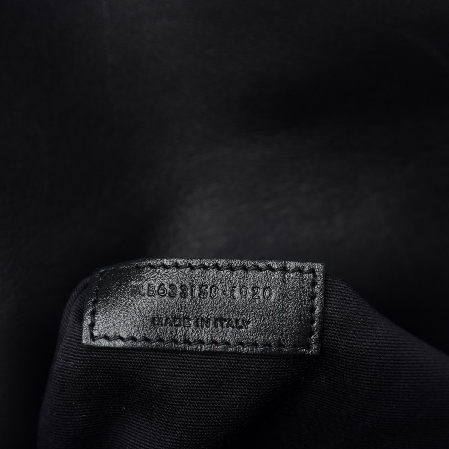 Saint Laurent Lambskin Matelasse Monogram Medium Niki Chain Satchel Black 10 of 11